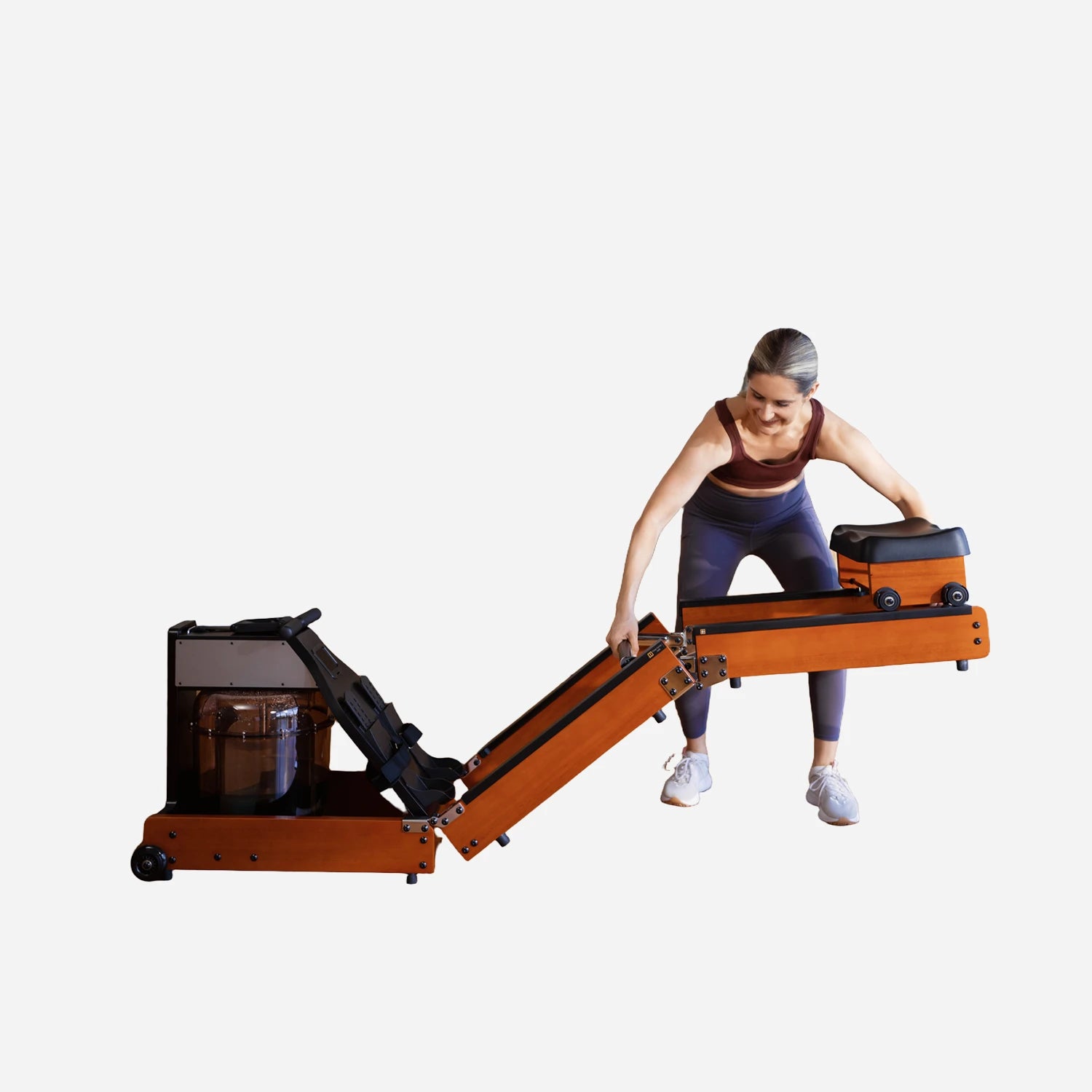 WR1 Foldable Water Rowing Machine
