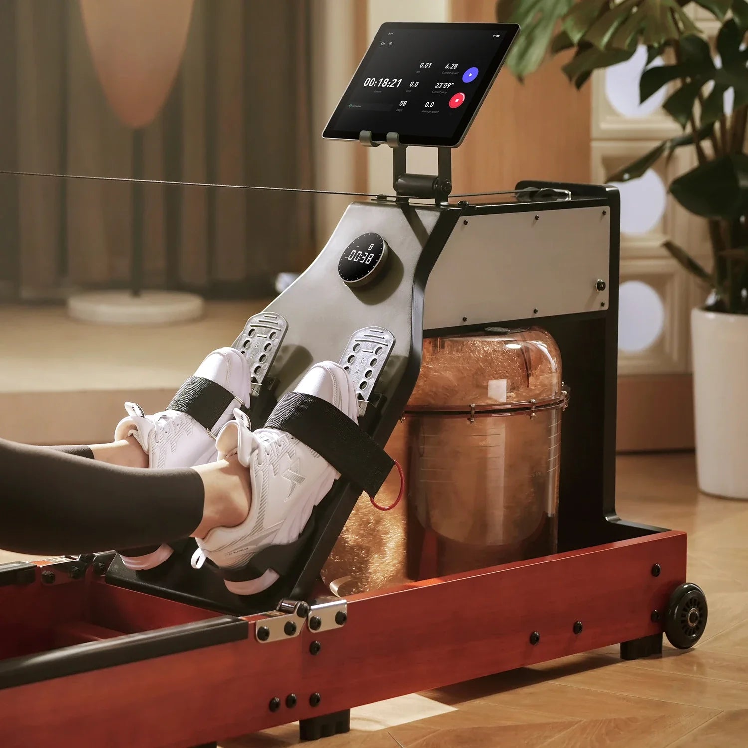 WM10 Water Rowing Machine | High-Resistance