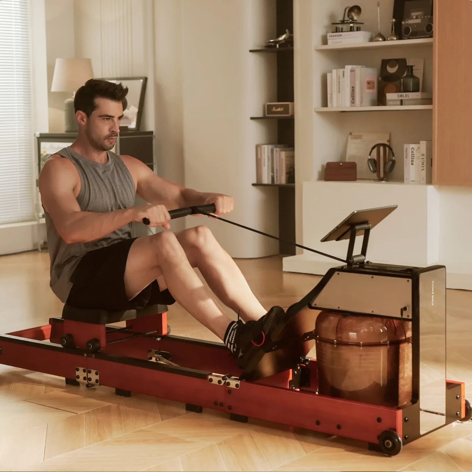 WM10 Water Rowing Machine | High-Resistance