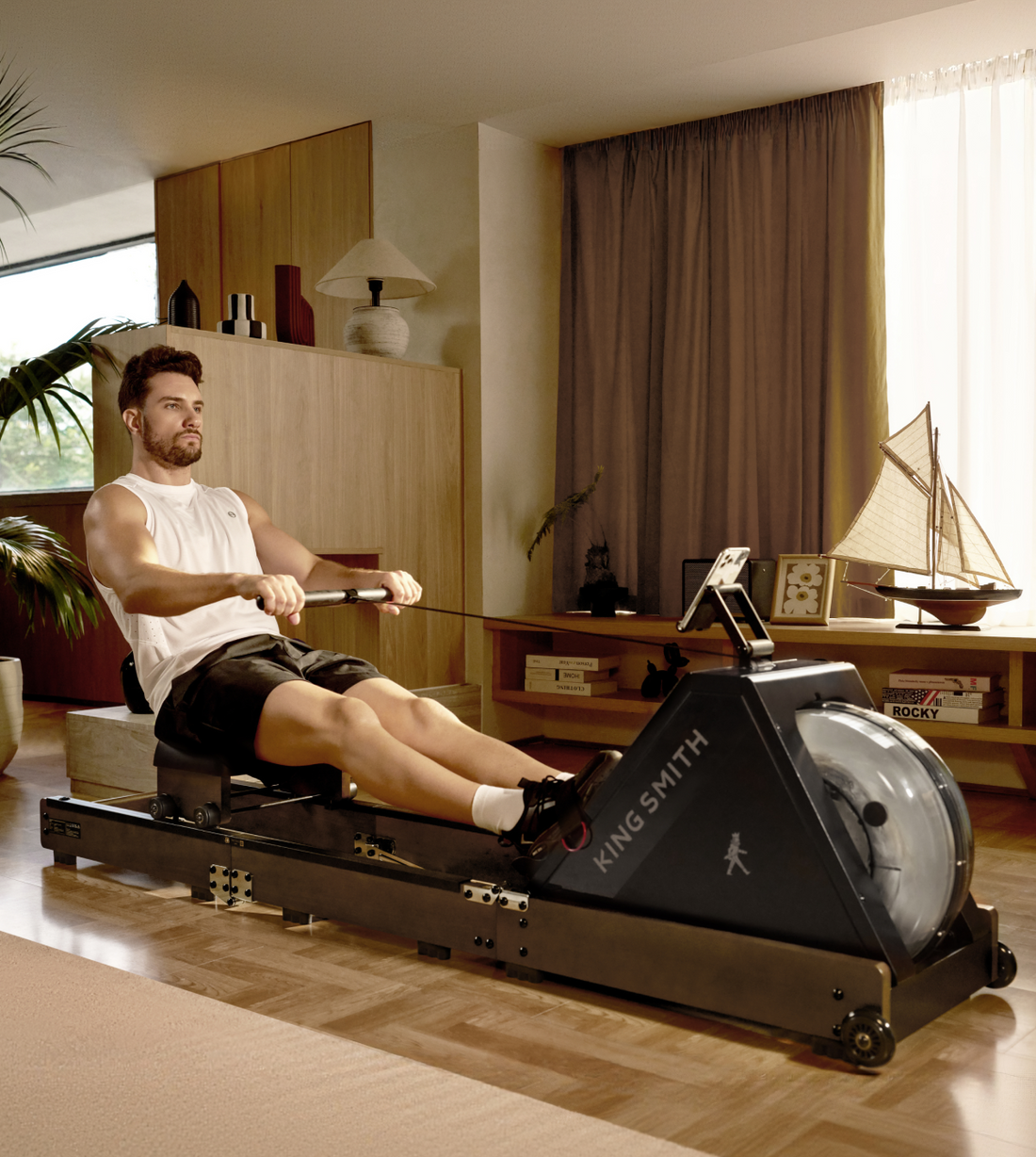 COMFORTABLE INDOOR ROWING